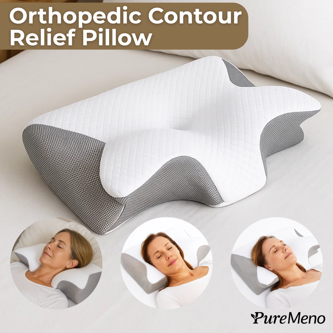 Puremeno Orthopedic Contour Relief Pillow